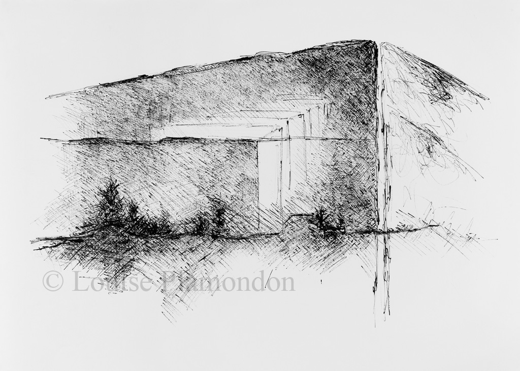 Encre sur papier, 90 x 130 cm